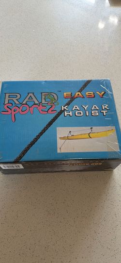 Rad Sportz Easy Kayak Canoe Hoist Lift Storage Pulley Hoists 125