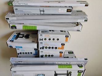 Lot of 16 TV Wall Mounts