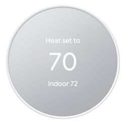 Nest Thermostat - Smart Programmable Wi-Fi Thermostat - Snow