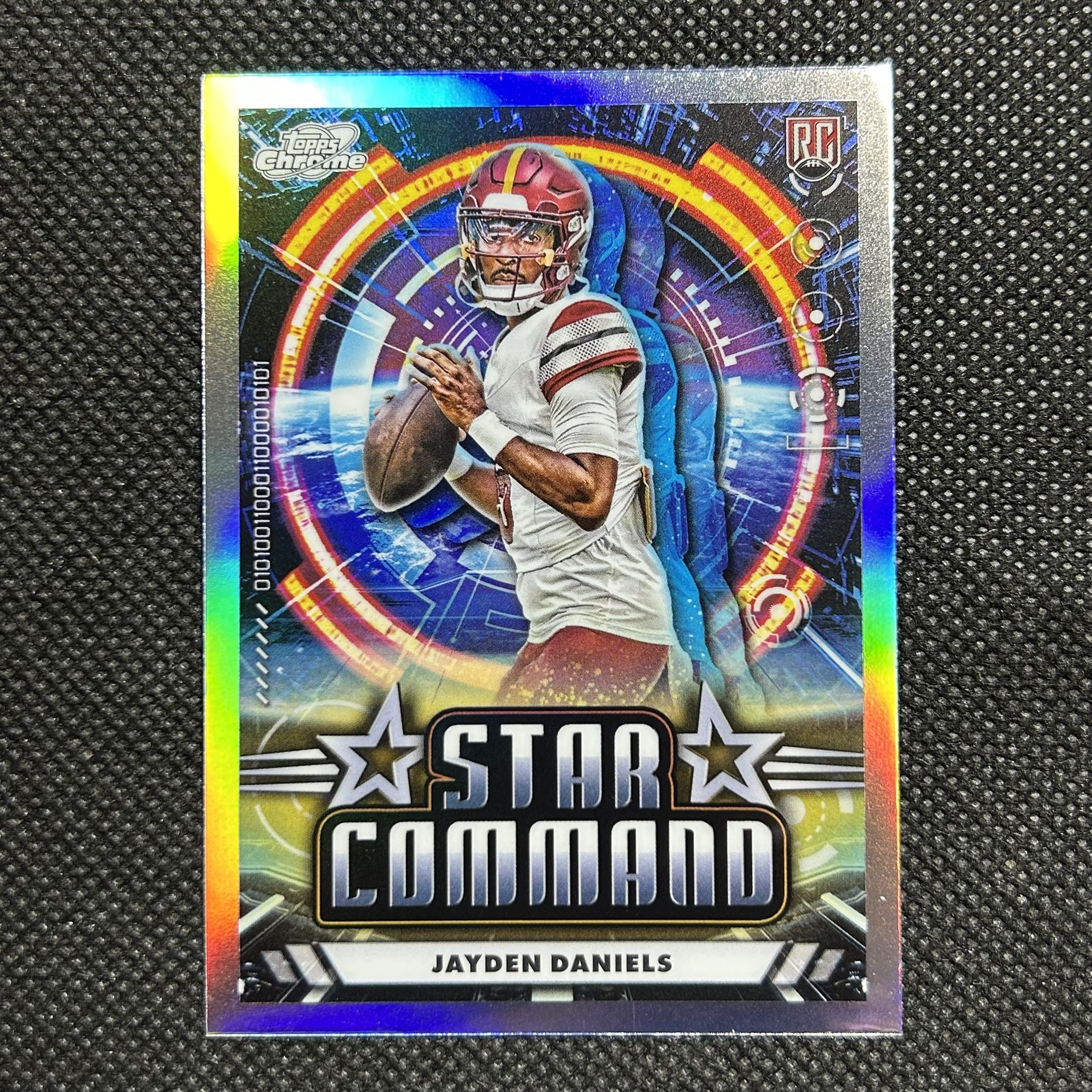 2024 Topps Cosmic Chrome Star Command Jayden Daniels #SC-25 Refractor (RC) Rookie🔥🔥🔥