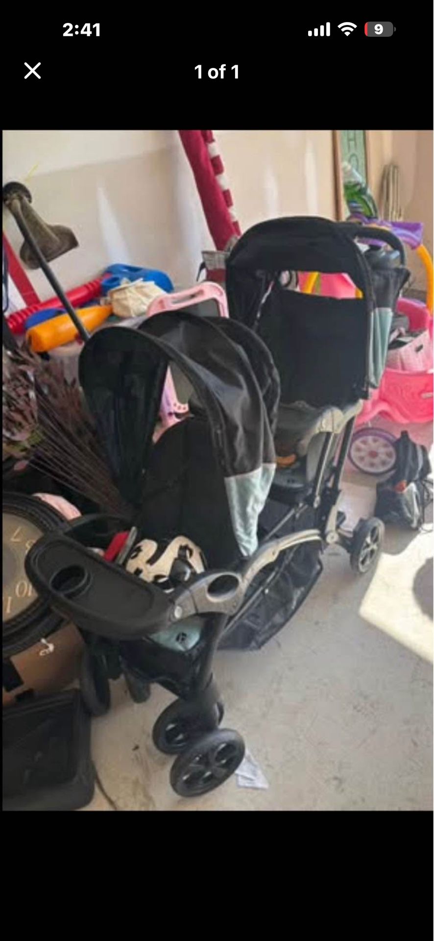 Sit And Stand Double Stroller