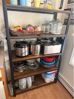5 tier shelf