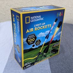 Air Rocket - Rocket Sores Up To 100 Ft - Missing 1 Rocket - By National Geographic • Rockets, Toys & Hobbies, Foot Pump Rocket, Kids Toys, Outside Out