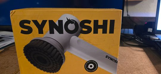 Synoshi power spin scrubber