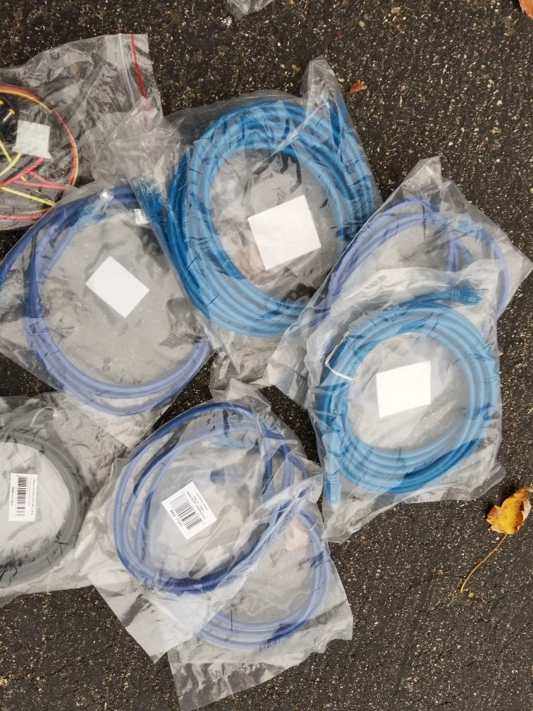 Cables.