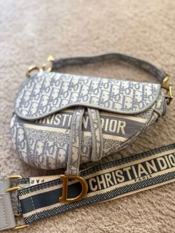 Gray Saddle Bag