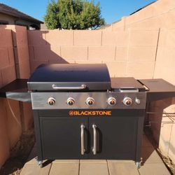 Blackstone Griddle / SOLO Smokeless Firepit