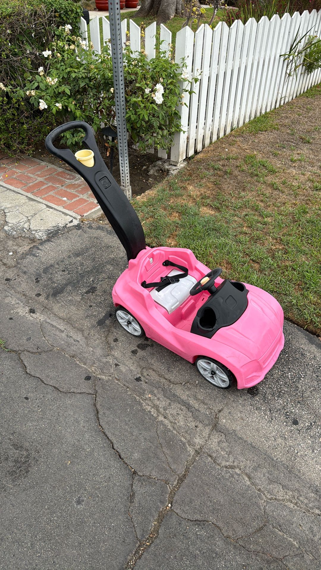 FREE!! Pink Barbie Toddler Car