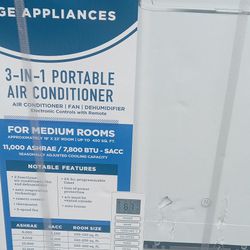 3 and 1 portable air conditioner. 