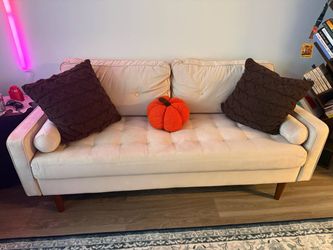 White Couch Need Gone ASAP