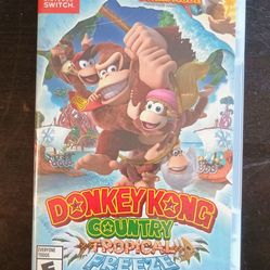 Nintendo switch donkey Kong country tropical freeze