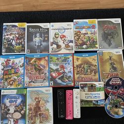 Nintendo Wii , Nintendo Wii U ,Xbox 360 Games 