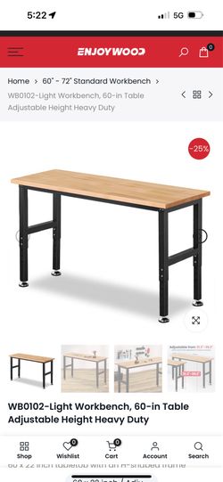 Heavy duty work benches