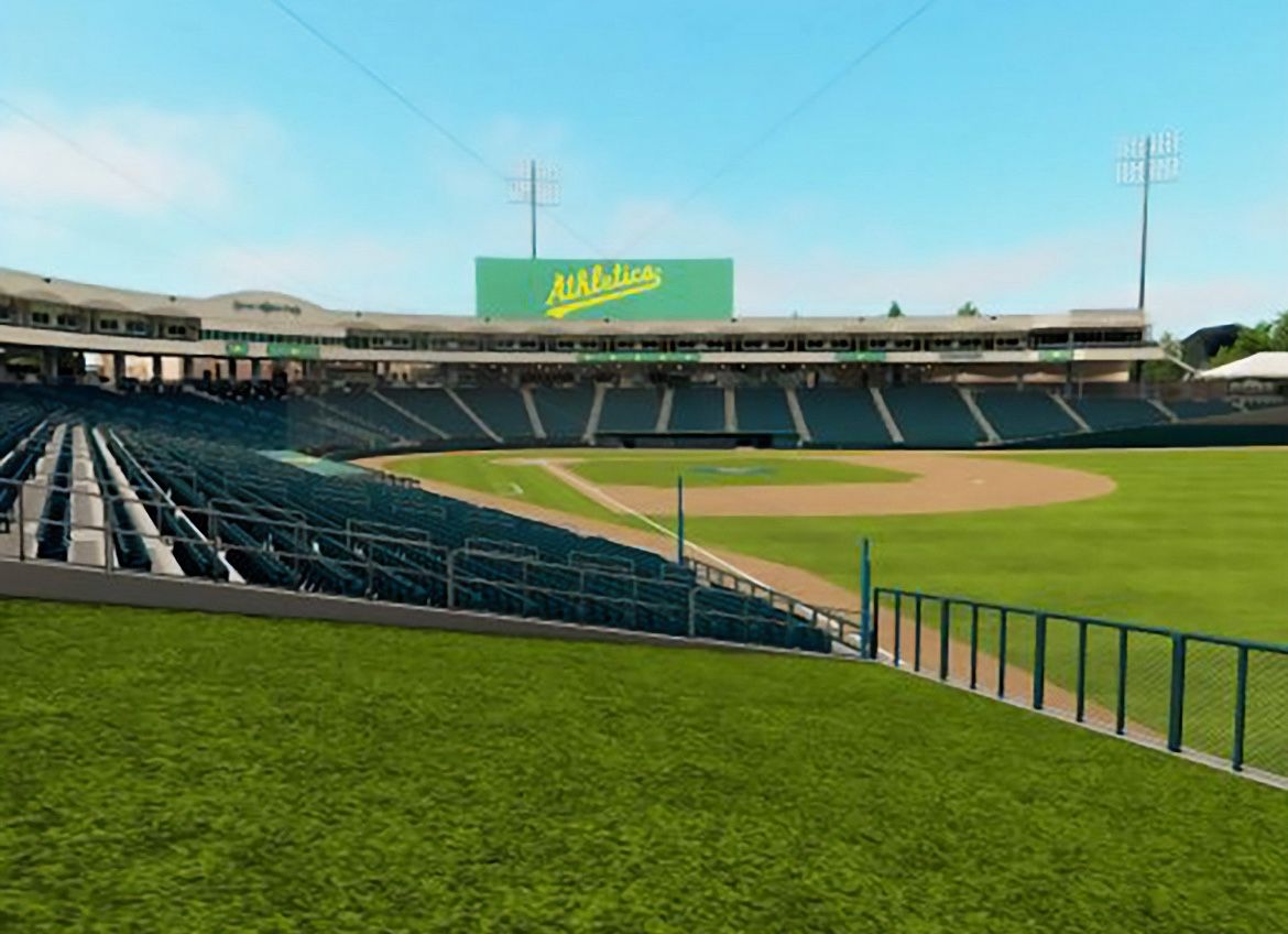 A’s vs Giants Lawn Seats 7/6