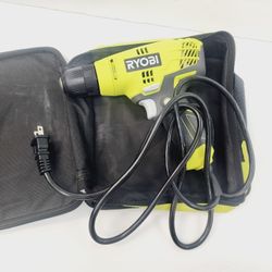 Ryobi 5.5amp Corded 3/8" Variable Speed Drill With Bag