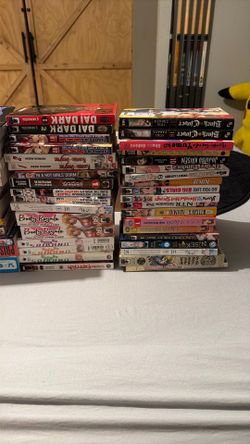 Assorted Manga Books 