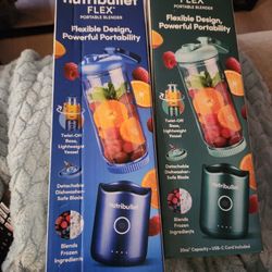 Nutribullet FLEX PORTABLE BLENDER BLUE OR GREEN CHOICE 