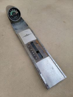 1964 & 1965 Oldsmobile Dynamic Starfire 88 Center Console Panel & Tach