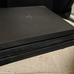 PS4 Pro With 2 Controllers