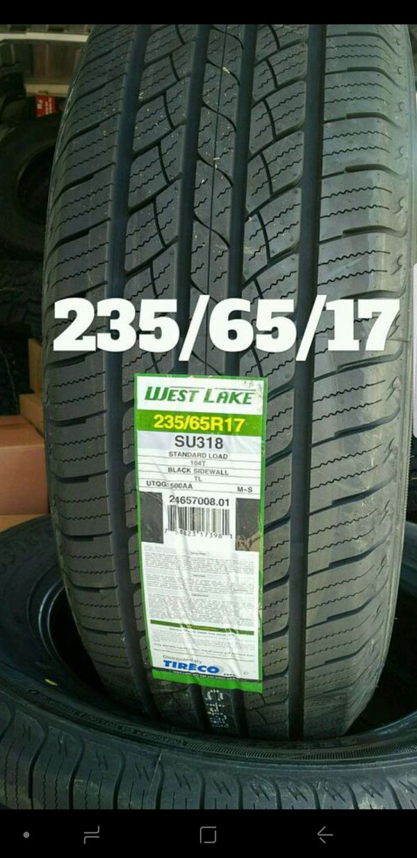 4 New Tires 2356517 Westlake 235/65/R17 inch tire for