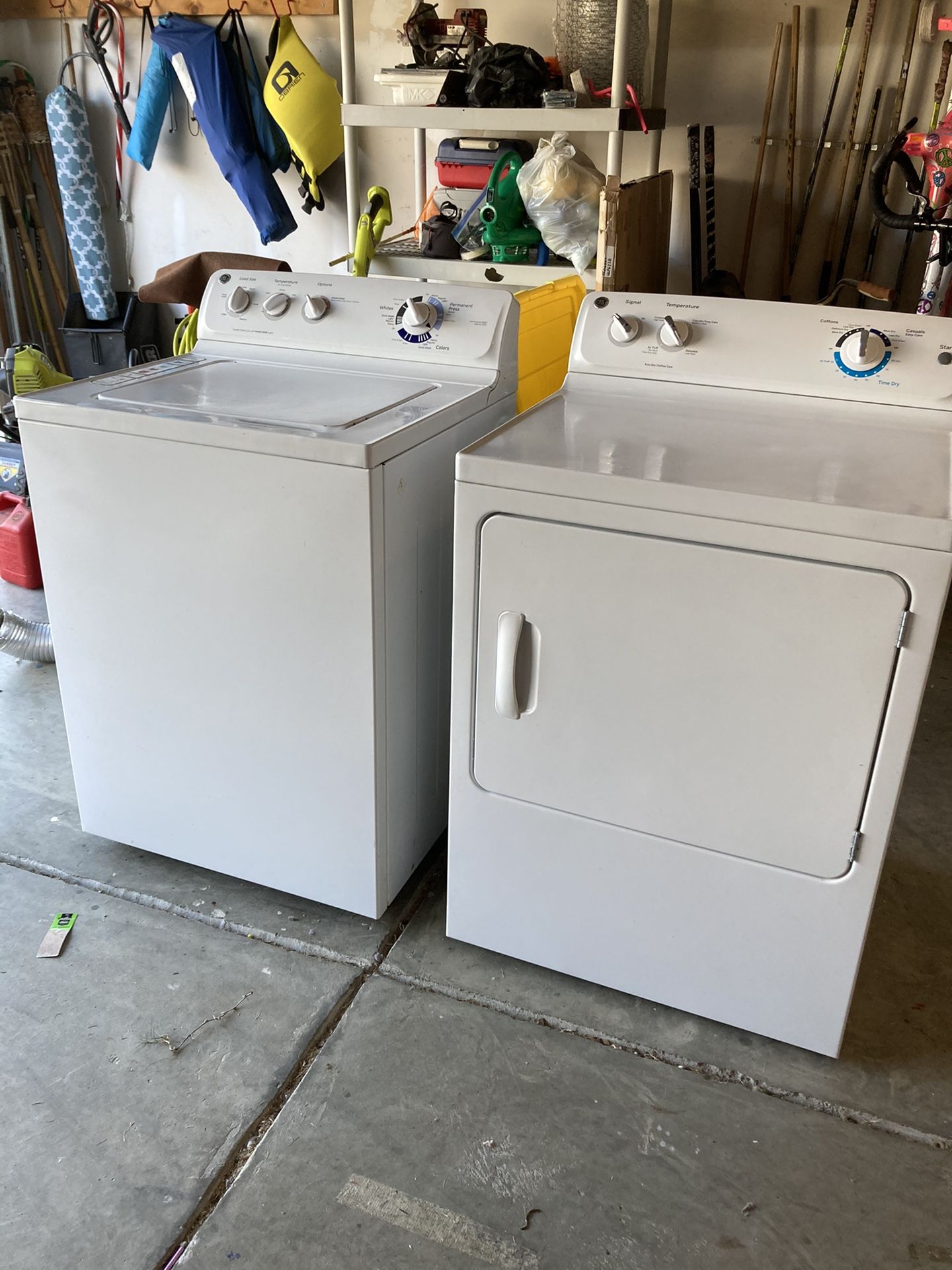 GE Washer and Dryer