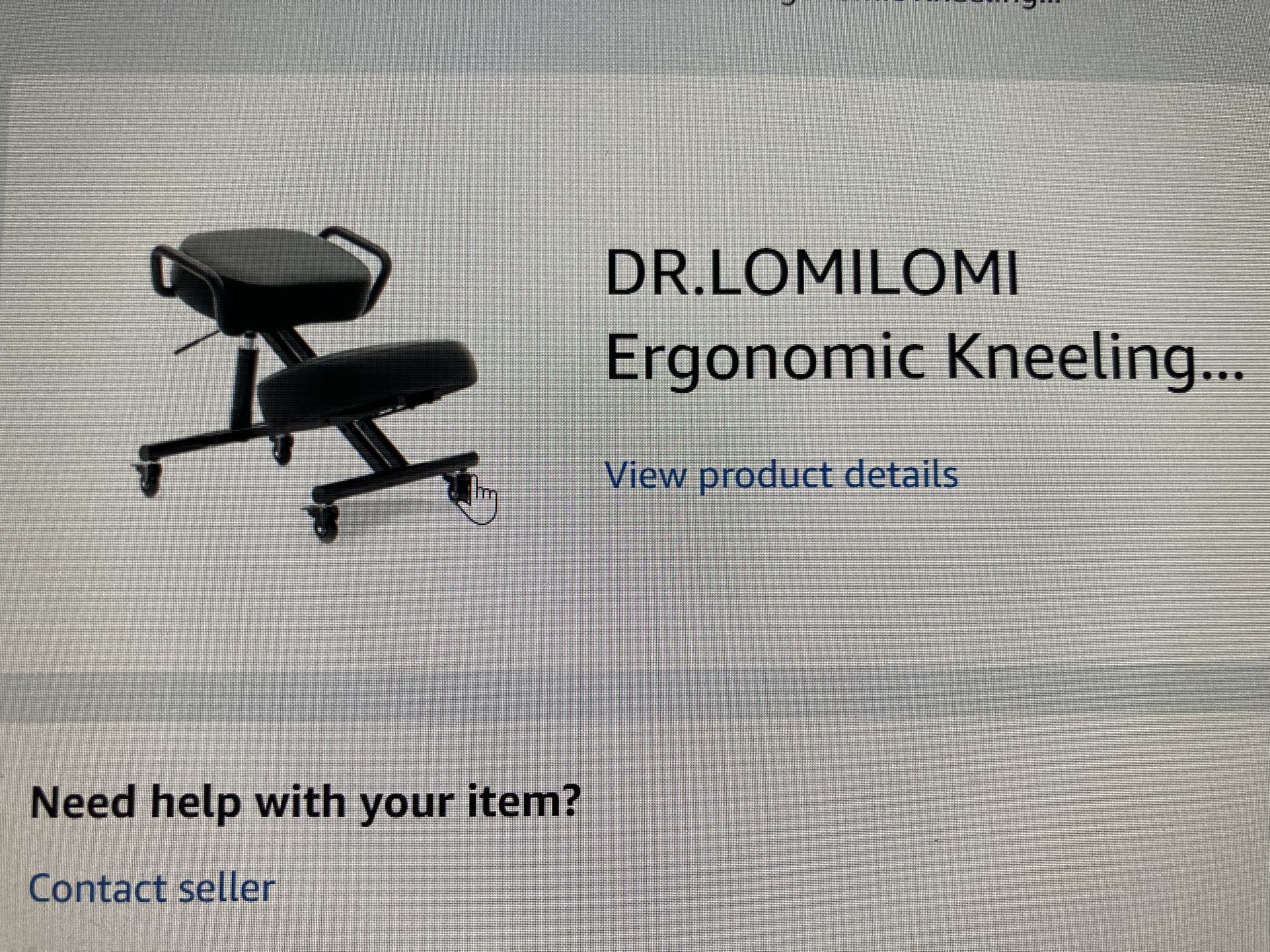 Dr Lomilomi Ergonomic Knee Chair