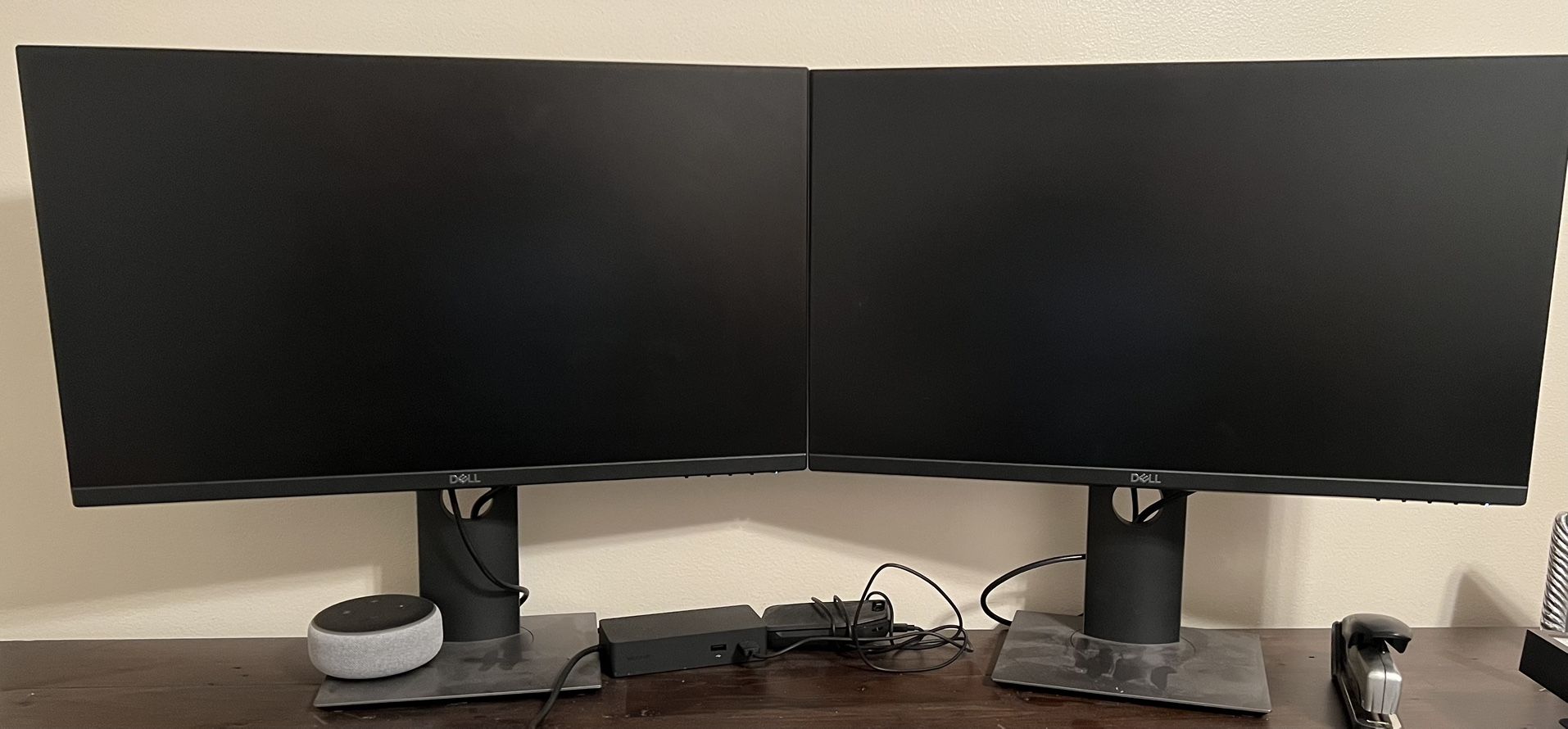 2 Dell 24” Monitors - P2419H