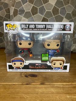 Funko Pop! Marvel WandaVision Billy & Tommy (Halloween) 2-Pack 2021 Spring Con