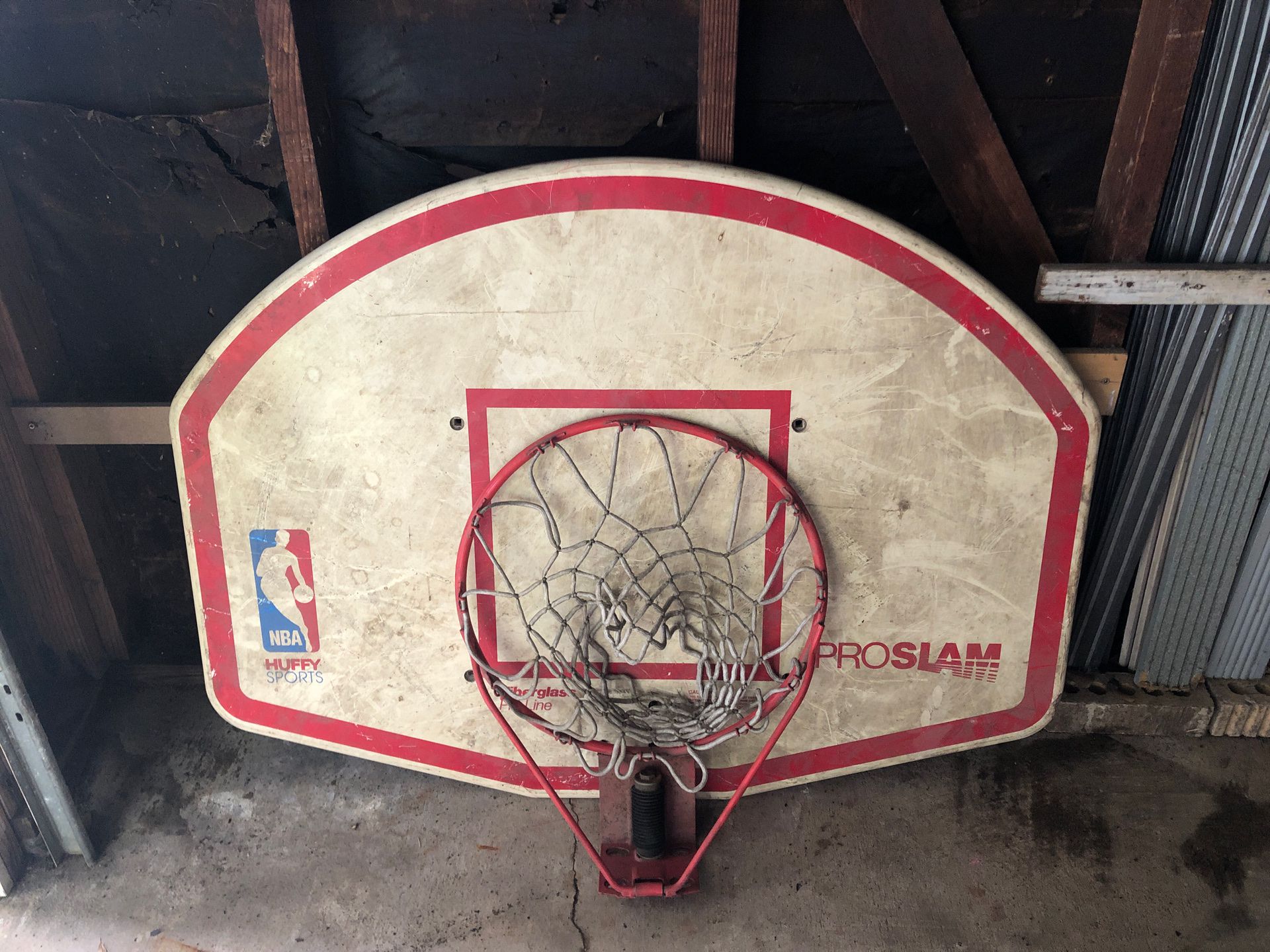 NBA Huffy Basketball hoop