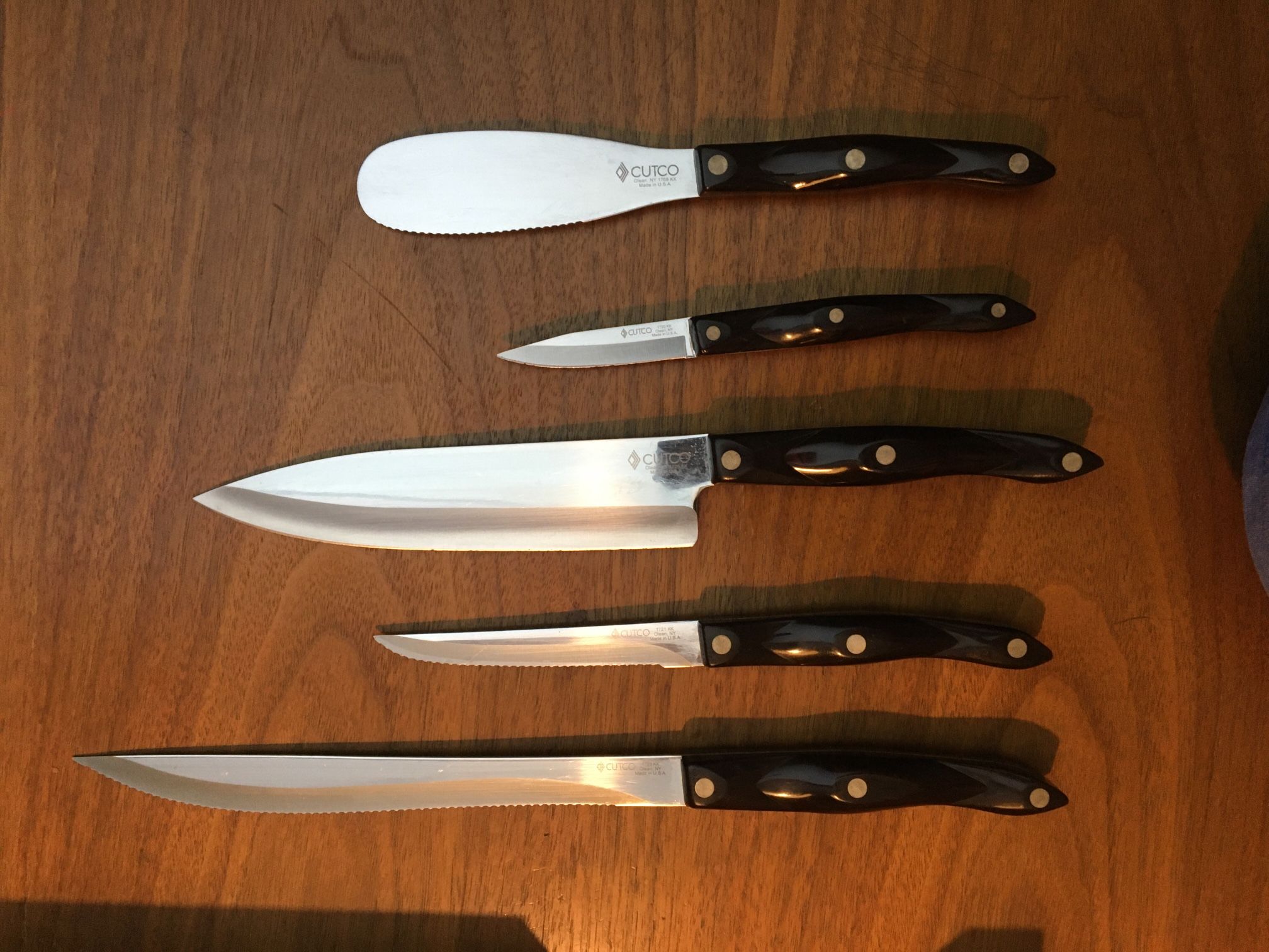 Cutco Kitchen Knife Set