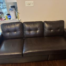 Leather Sofa 