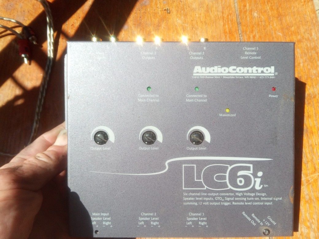 Lc6i Audio Control 6-channel Output Converter High Voltage Design Signal Sensing Turn On
