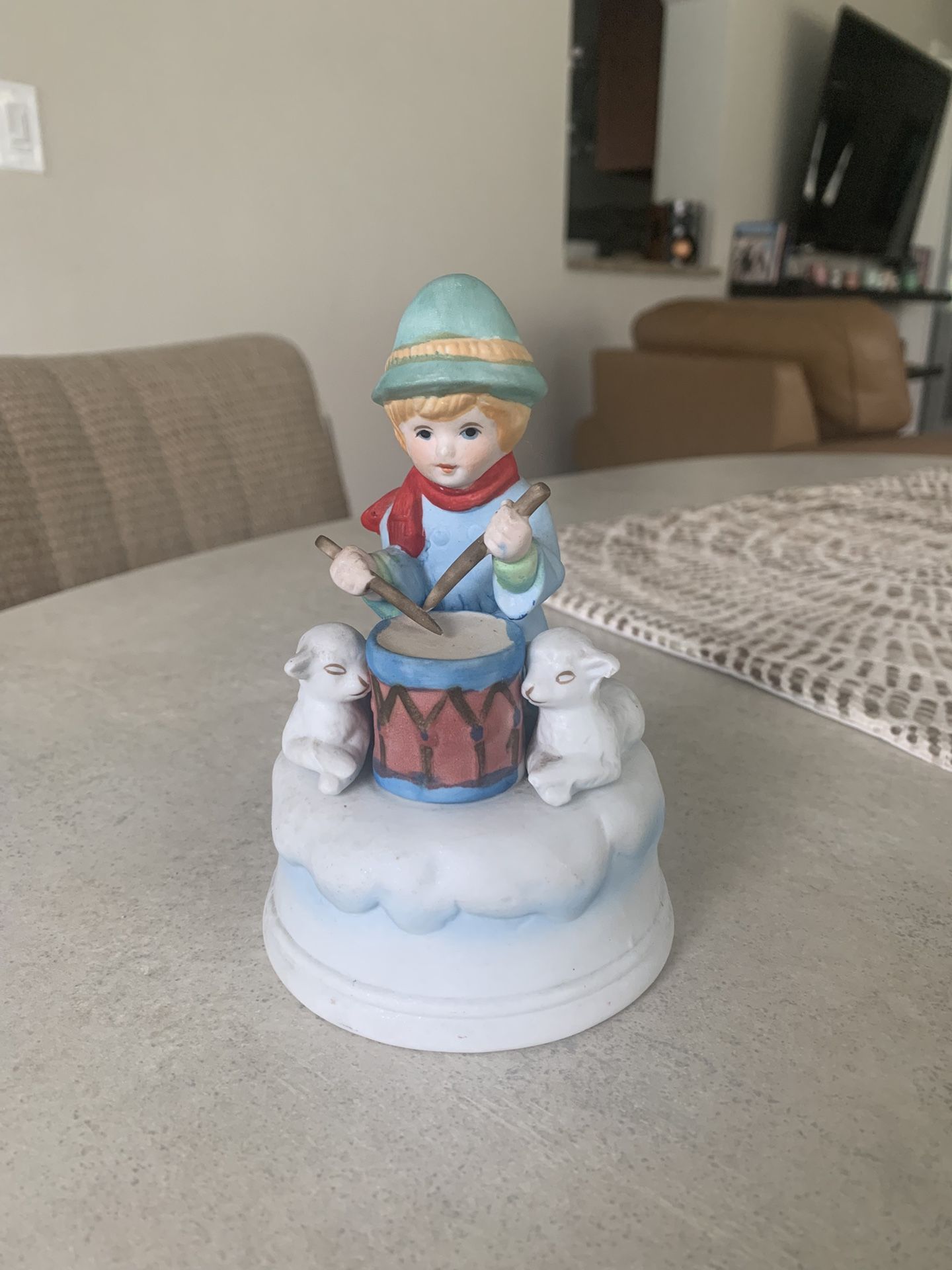 Vintage Seymour Mann Drummer Boy Porcelain Figurine