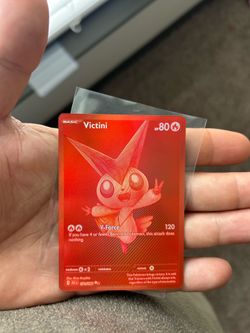Victini Pokemon card
