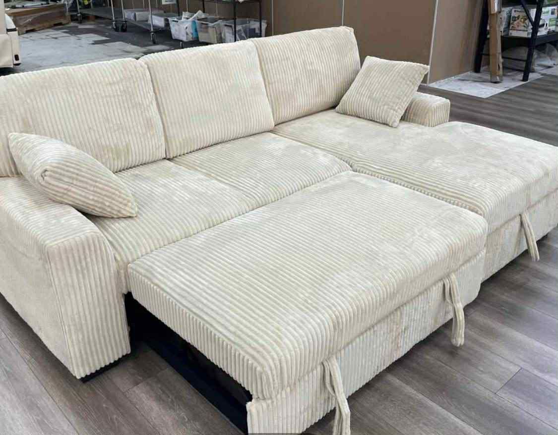 New Sleeper Sectional Couch / Free Delivery
