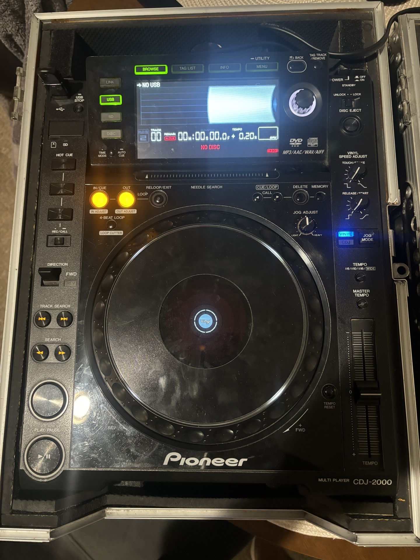 Pioneer CDJ 2000 pair