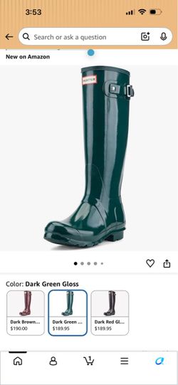 Hunter womens Original Tall Gls