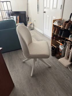 Upholstered Swivel Accent Chair