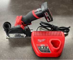 Used Milwaukee M12 FUEL 2522-20 Cut-Off Tool — Battery & Charger Included