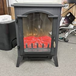 New 1500w 3D Electric Fireplace Stove Heater Freestanding  Flame Effects