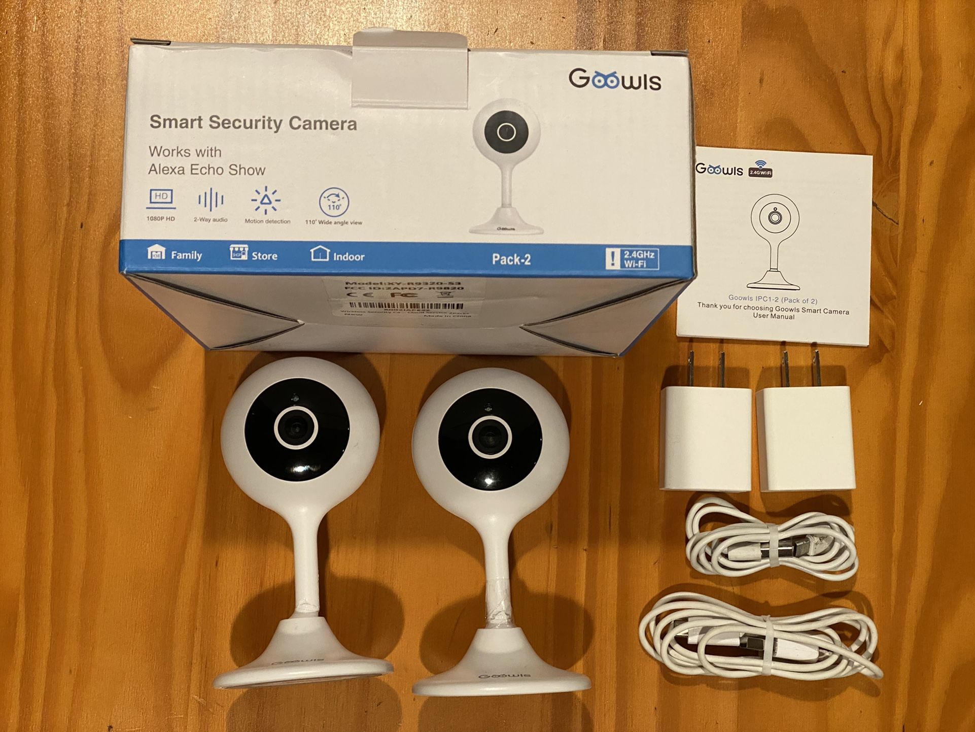 GO OWL WIFI CAMERAS (2 Pack )