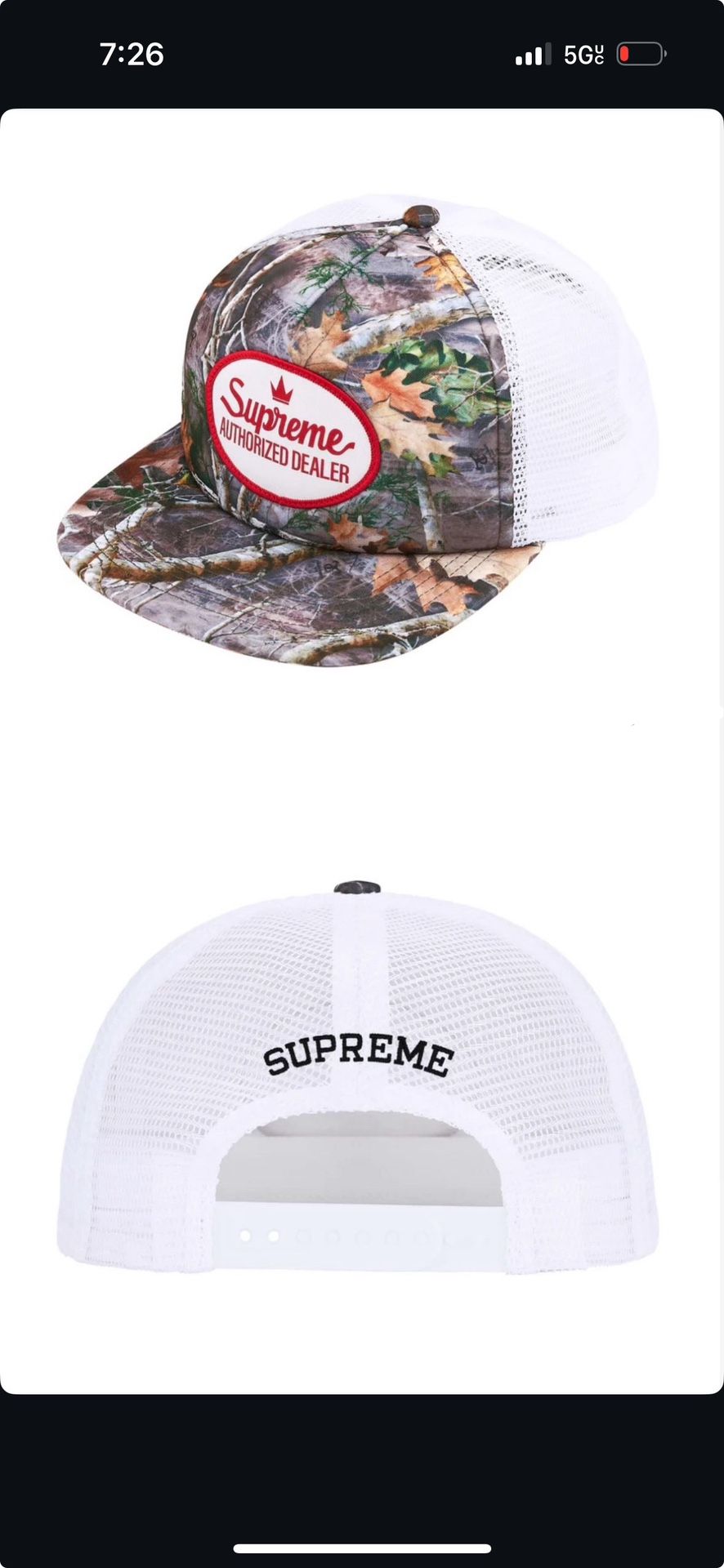 SUPREME SnapBack