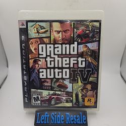 Grand Theft Auto IV ( Sony PlayStation 3 , PS3 ) - CIB -