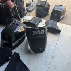 Mercury Verado 300hp Engine Cowlings 