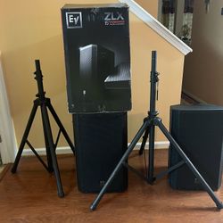 Sound System Equipment  And Speakers 