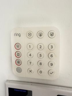 Ring Alarm Keypad Security Panel