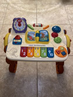 Animated/Interactive double sided baby table