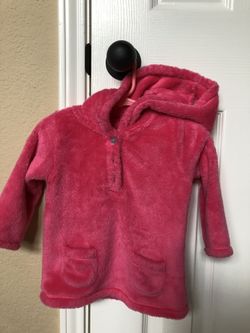 18 months baby girl’s hot pink Fleece hoodie