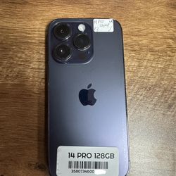 On Sale 14 Pro 128GB Unlocked 