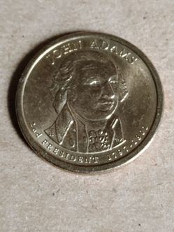2007 P JOHN ADAMS $1.00 COIN